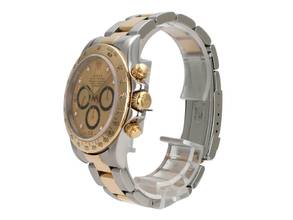 Thumbnail von Rolex Daytona Cosmograph Edelstahl / Gelbgold Ref. 16523 Champagner Diamant
