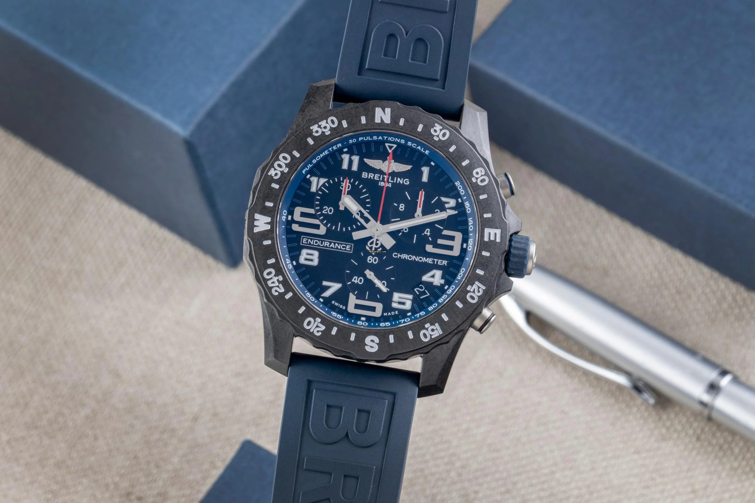 Breitling Endurance Pro 44 Chronograph Breitlight Ref. X82310 B&P