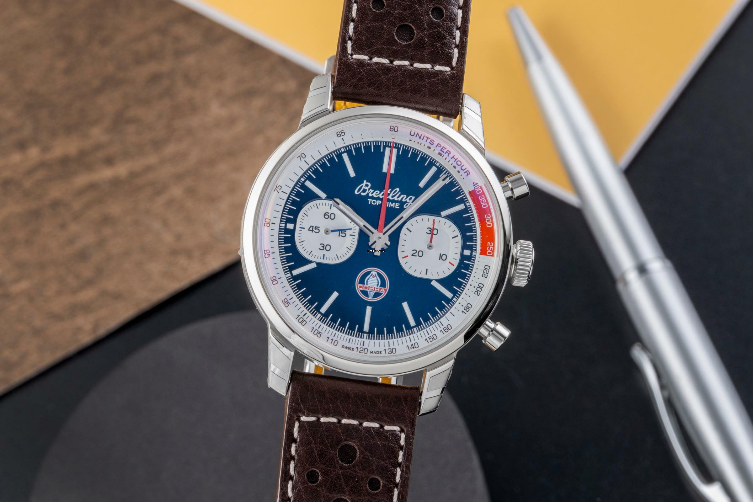 Breitling Top Time Shelby Cobra Automatik Ref. AB01763A1C1X1 B&P