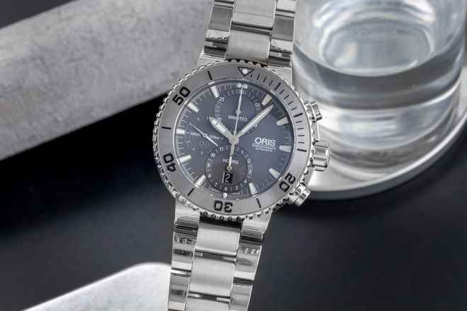  Oris Aquis Titan Chronograph Wolfram Chronograph Automatik 01 674 7655 7253-07 8 26 75PEB 