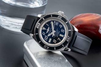 Thumbnail von Breitling Superocean 42 Black Dial Edelstahl Automatik Herrenuhr Ref. A17364