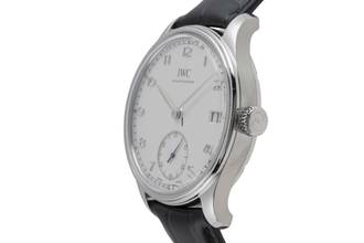 Thumbnail von IWC Portugieser Handaufzug 8 Tage Handaufzug Stahl Herrenuhr Ref. IW510203