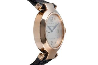 Thumbnail von Cartier Pasha 18k (0,750) Rotgold Diamonds Quarz Damenuhr Ref. WJ11913G