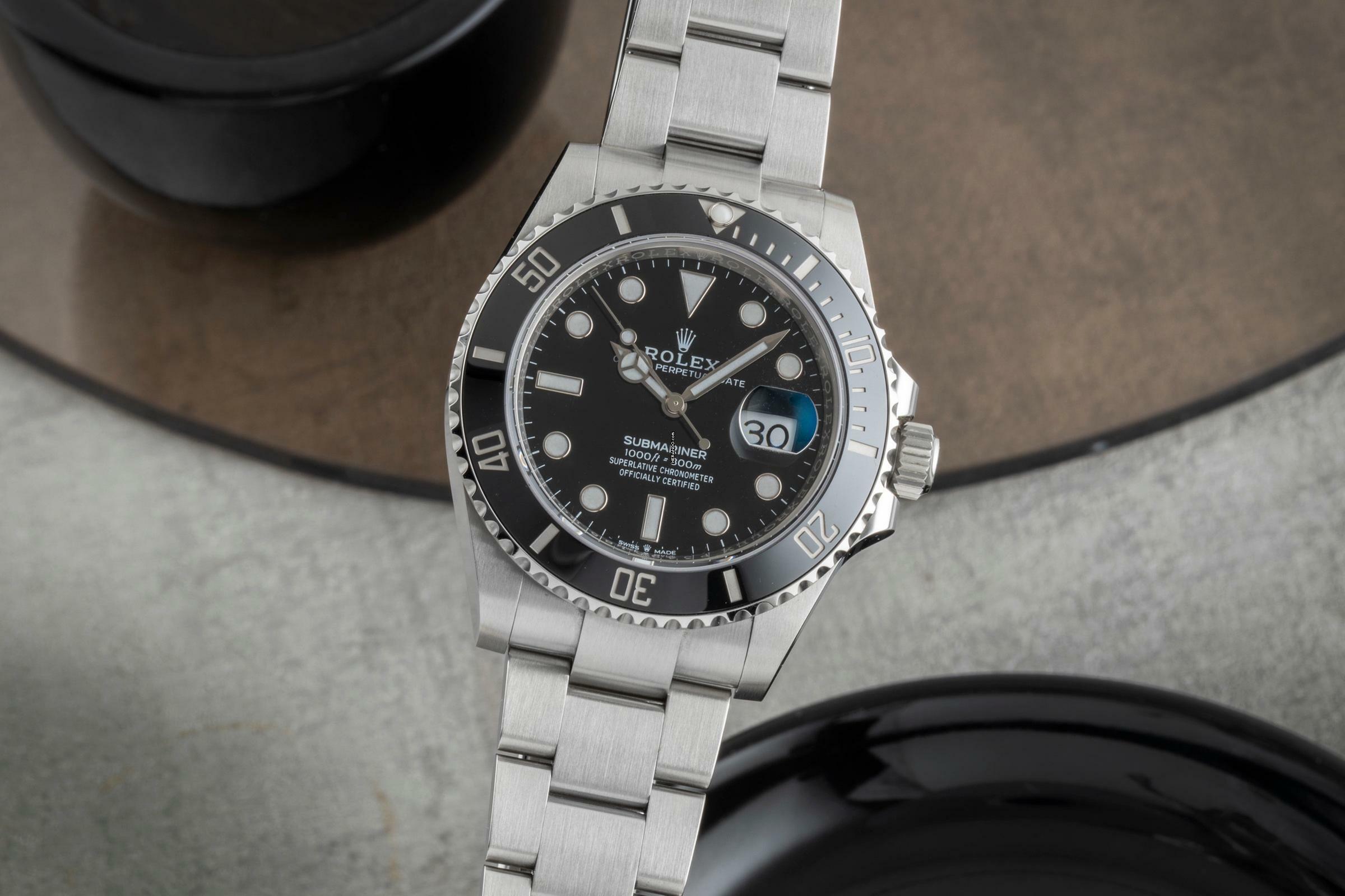 Rolex Submariner Date Oyster Stahl Automatik Herrenuhr Ref. 126610LN B&P 2021