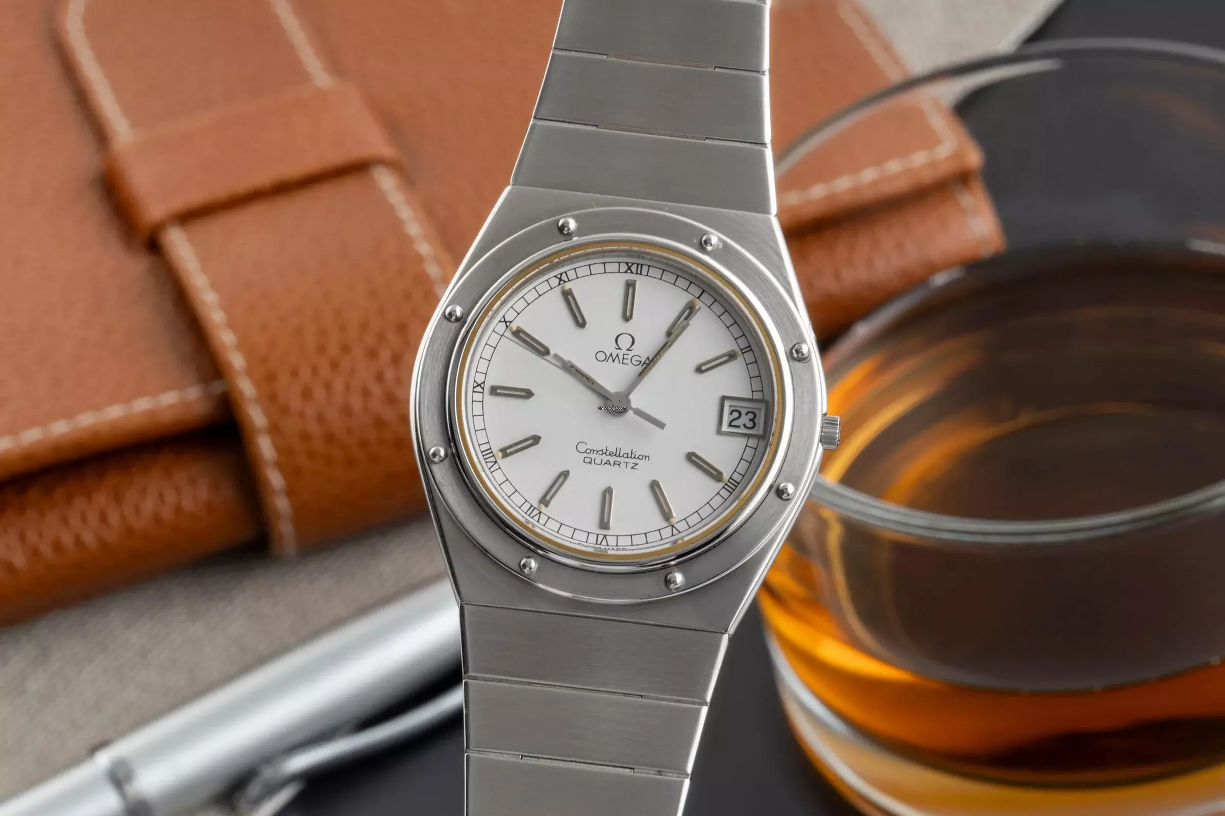 Omega Constellation Marine Porthole Stahl Herrenuhr Ref. 196.0147 396.0879