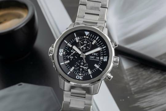  IWC Aquatimer Chronograph Stahl Automatik Herrenuhr Ref. IW376804 