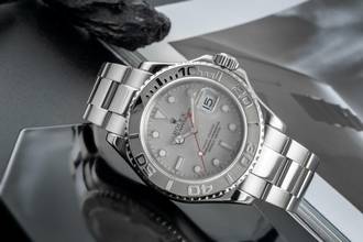 Thumbnail von Rolex Yacht-Master 40 Oyster Stahl Platin Automatik Herren Ref. 16622 Z-Serie