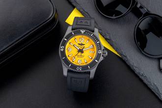 Thumbnail von Breitling Superocean 46 Automatik 46 Black Steel Herrenuhr Ref. M17368 B&P