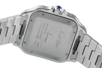 Thumbnail von Cartier Santos de Cartier Stahl Automatik Herrenuhr Ref. WSSA0009