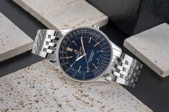 Thumbnail von Breitling Navitimer 41 Edelstahl Automatik Herrenuhr Ref. A17326241B1A1 B&P