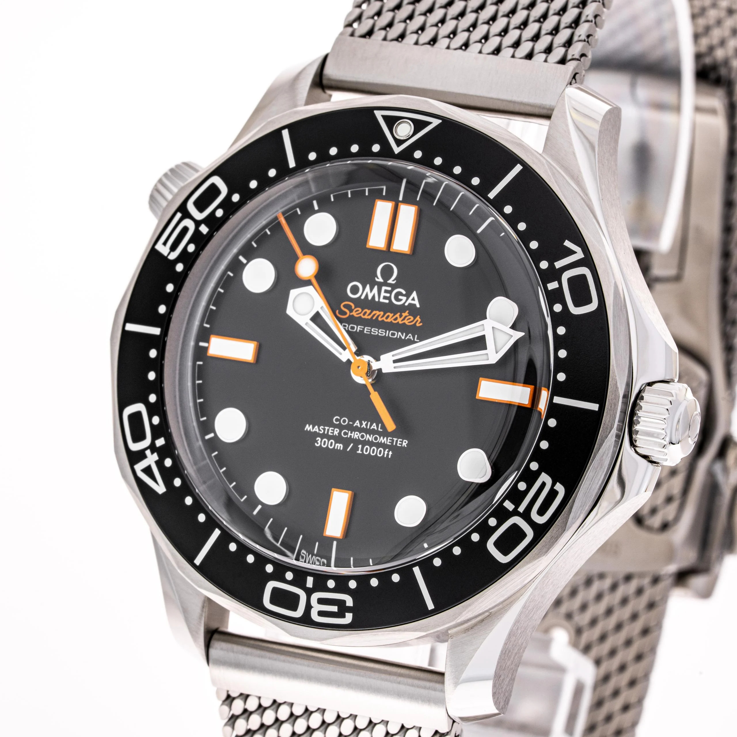 Omega Seamaster Diver 300 M Orange – 210.30.42.20.01.018 – NEW & Unworn – 11/2025 Full Set