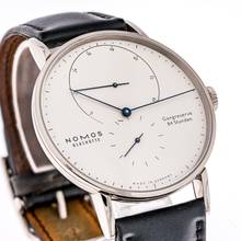 Thumbnail von NOMOS Lambda Whitegold 42 – 933 – like NEW – 2019 Full Set