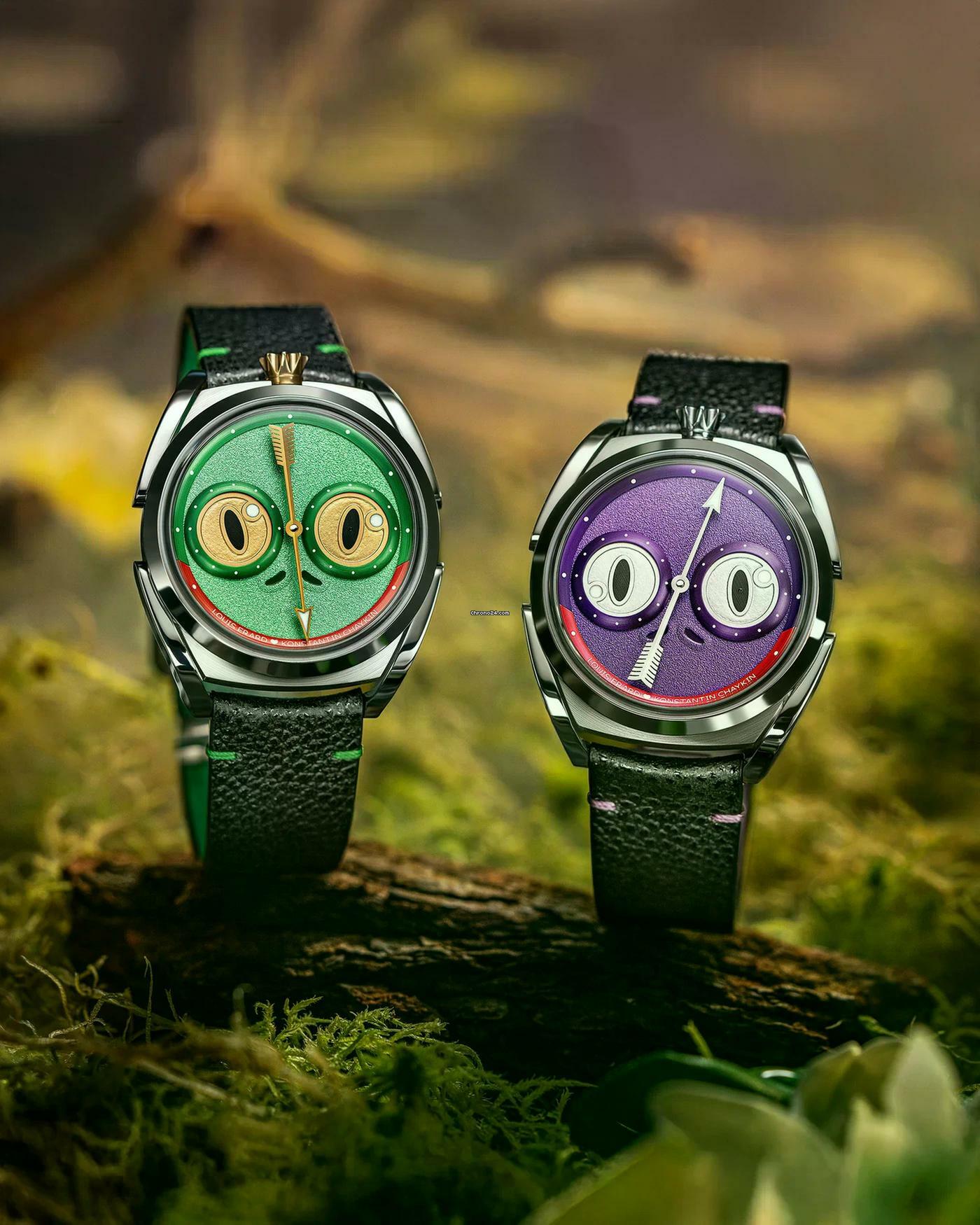 Louis Erard X Konstantin Chaykin Unfrogettable green Limited Edition
