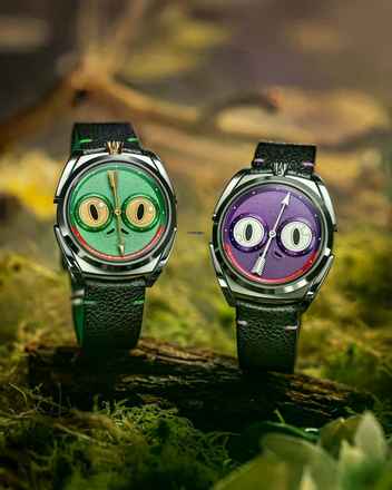  Louis Erard X Konstantin Chaykin Unfrogettable Purple Limited Edition 