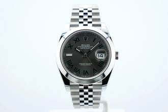 Thumbnail von Rolex Datejust 41 Wimbledon Dial Jubilee - Unworn - With Box And Papers - 126300 2022