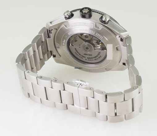  Montblanc Timewalker 116099 Steel & Ceramic Herren Uhr Automatic Chrono 