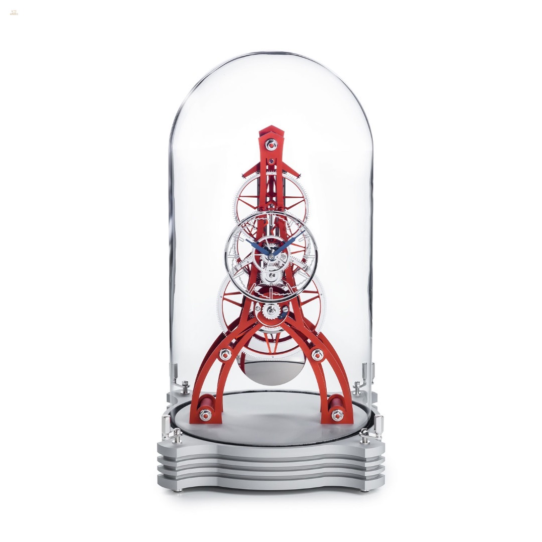 NT 8 GT – Rote Design-Tischuhr