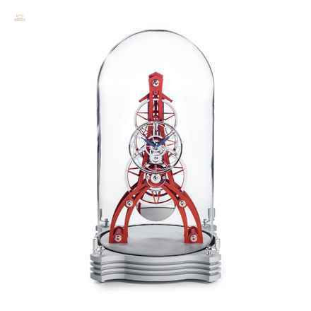 NT 8 GT – Rote Design-Tischuhr 