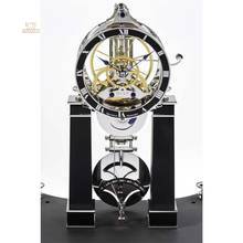 Thumbnail von NT 6 „La brillante“ – Design-Tischuhr mit Skelettwerk