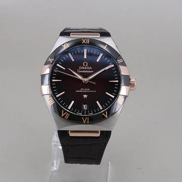  Omega Constellation Master Chronometer Stahl/18k Sedna Gold Ø 41 mm Full Set Top Zustand 
