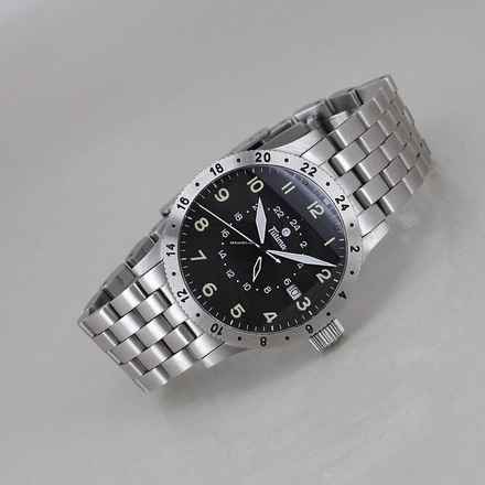  Tutima FX UTC Automatik Ø 38,5 mm Edelstahl Full Set Erstkaufrechnung 