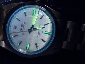 Thumbnail von Rolex Milgauss Black Dial Full Set Double Papers + RSC Paper!