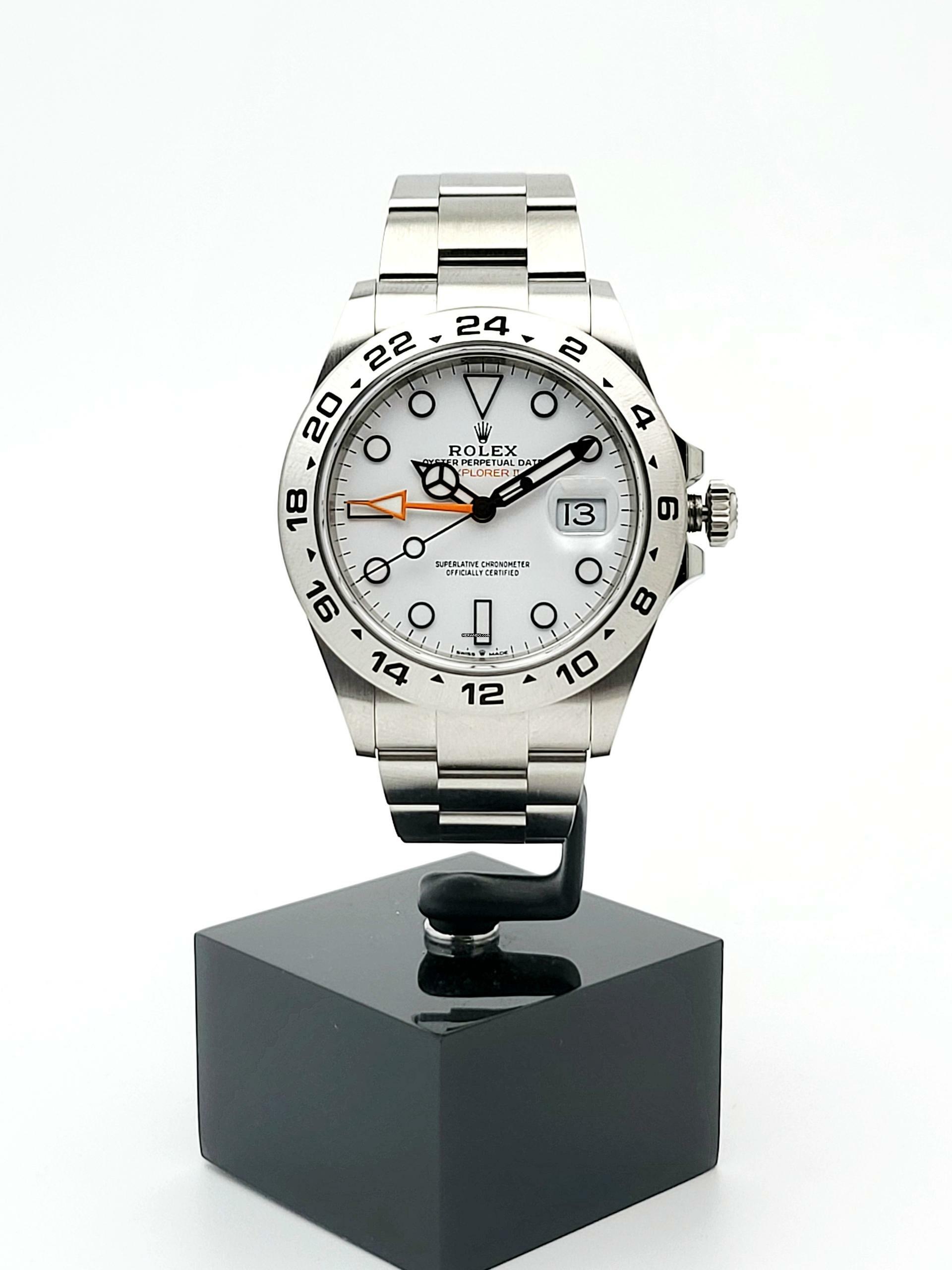 Rolex Explorer II Polar White new Full Set 2025