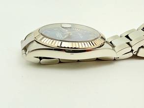 Thumbnail von Rolex Datejust 41 Blue dial top condition Full Set 2021 Austria