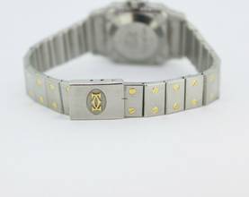 Thumbnail von Cartier Santos Automatik Stahl/Gold