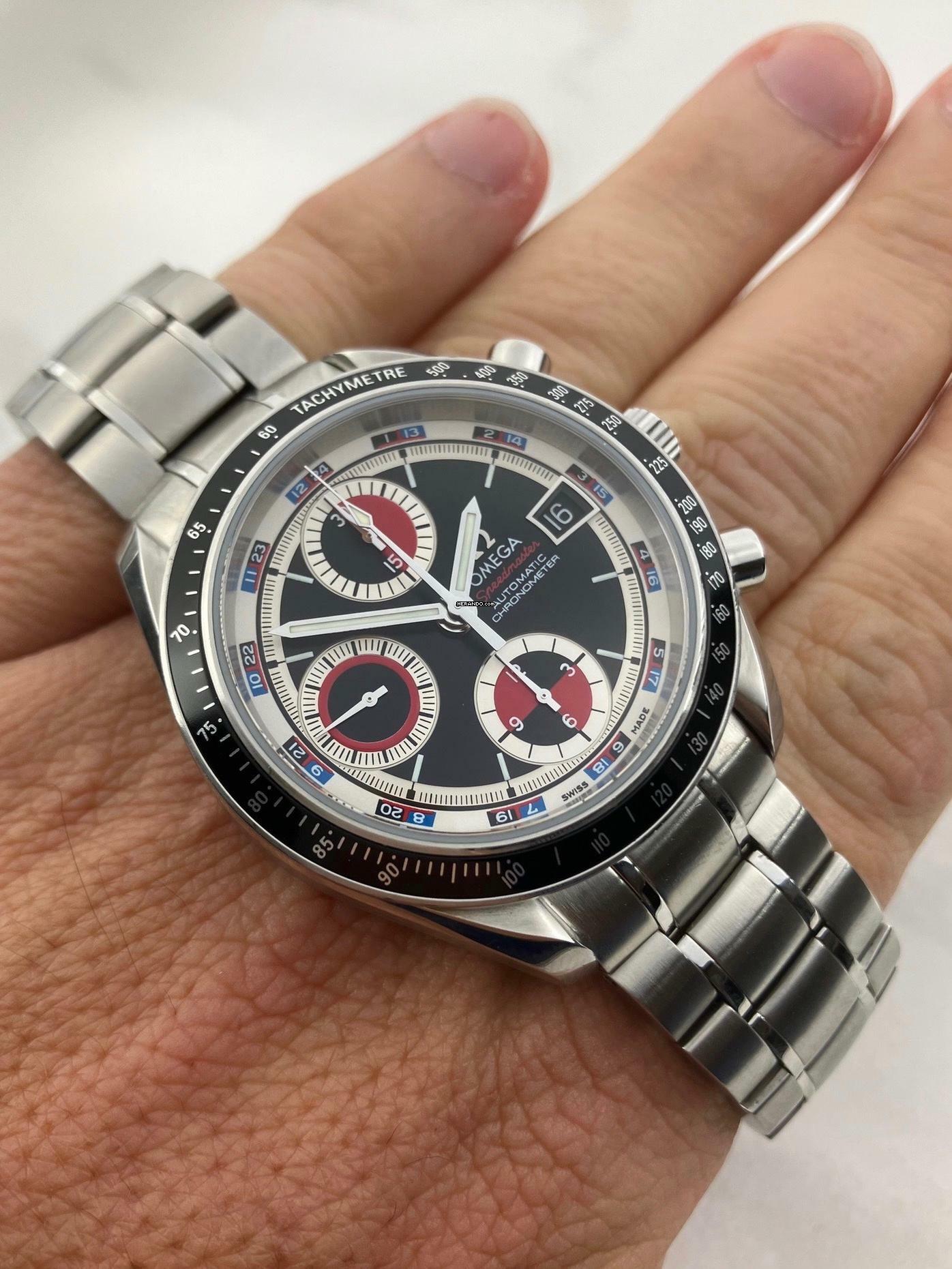 Omega Speedmaster Date Casino / Omega Papiere