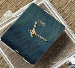 Thumbnail von Piaget extremely rare Beta 21 | 14101 C 10 | Hawk Eye Dial | orig. Gold bracelet