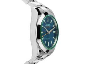 Thumbnail von Rolex Milgauss Elektroblau Ref.116400GV 2016 Full Set wie Neu Vintage