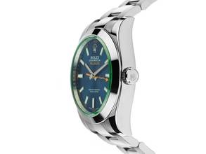 Thumbnail von Rolex Milgauss Elektroblau Ref.116400GV 2016 Full Set wie Neu Vintage