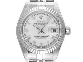 Thumbnail von Rolex Lady-Datejust Ref.69174 1996 LC 100 Box&Beschreibung sehr gut Vintage