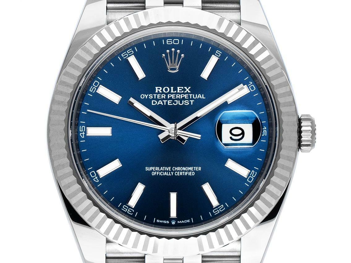 Rolex Datejust 41 Ref.126334 2023 Full Set wie Neu