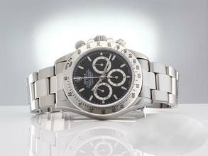 Thumbnail von Rolex Daytona 16520 Zenith Edelstahl 1993 Chronograph Automatik Stahl Chrono Stainless Steel Oyster-band Chronometer Black Dial