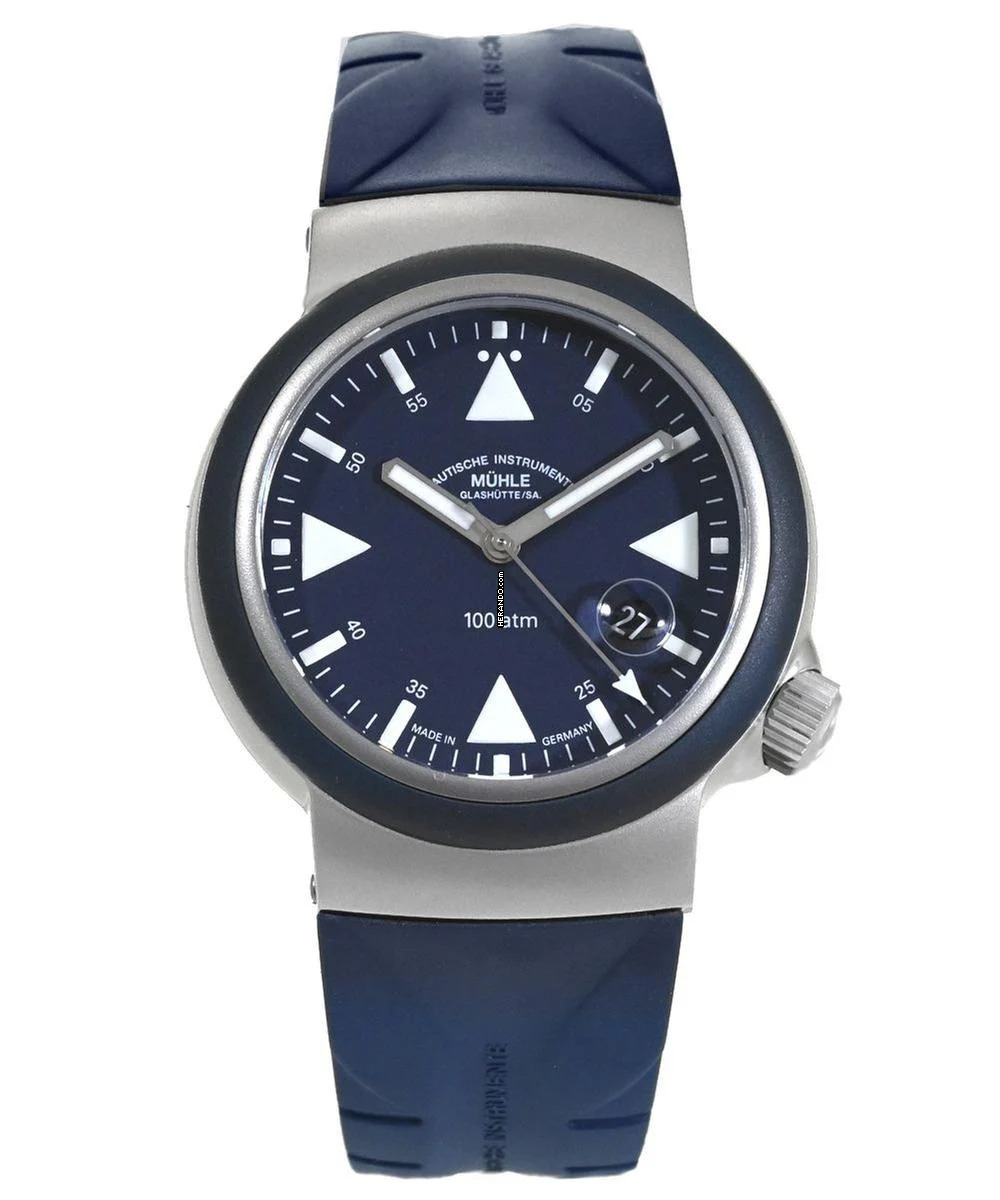 Mühle Glashütte S.A.R. Rescue-Timer Nautikblau Ref. M1-41-02-KB