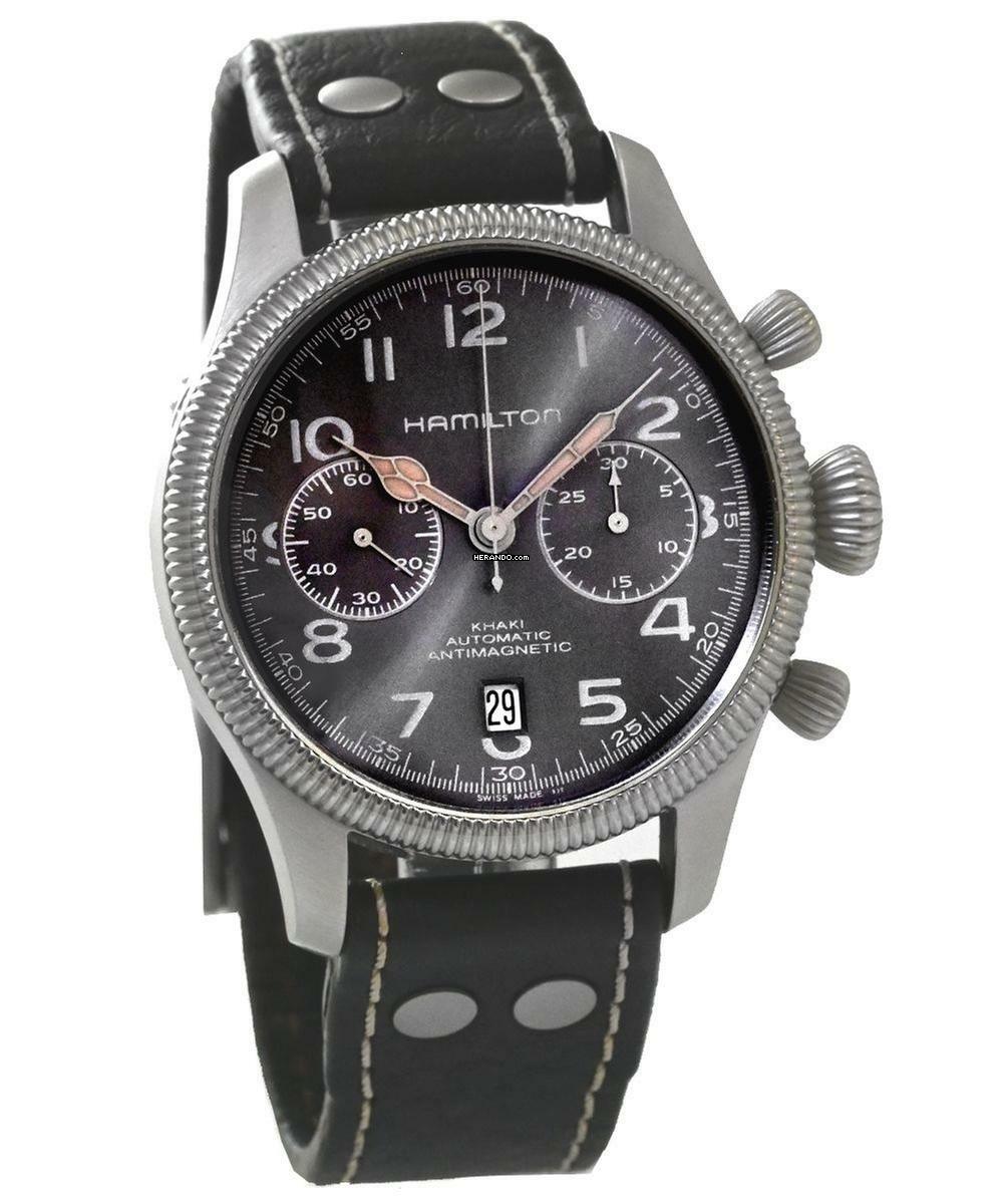 Hamilton Khaki Navy Pioneer Auto Chrono Ref. H60416583