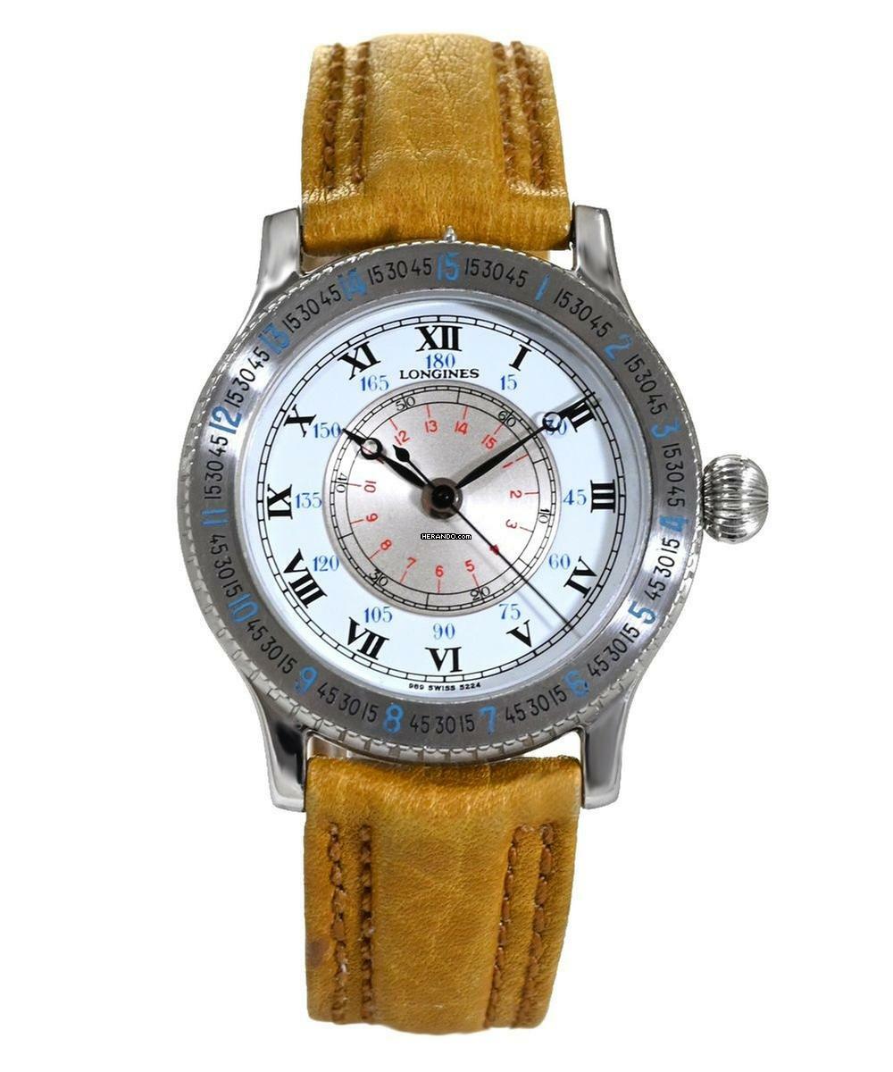 Longines Lindbergh Automatik Stundenwinkeluhr Ref. 989.5224.4.013