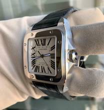Thumbnail von Cartier Santos 100 XL W20073X8 white dial 2008 Full Set