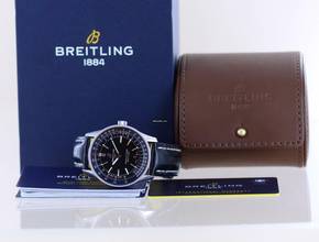 Thumbnail von Breitling Navitimer Automatic 41 Black Date Chronometer Faltschließe Top B+P