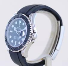 Thumbnail von Rolex Yacht-Master 42 Weißgold 18K Oysterflex black Dial 3235 B+P