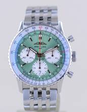 Thumbnail von Breitling Navitimer 1 B01 Chronograph 41mm B01 mint green Stahl Pilotband B+P