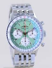 Thumbnail von Breitling Navitimer 1 B01 Chronograph 41mm B01 mint green Stahl Pilotband B+P