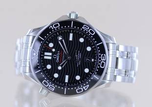 Thumbnail von Omega Seamaster Diver 300 M Co-Axial Master Chronometer 42mm Top black Keramik Diver B+P