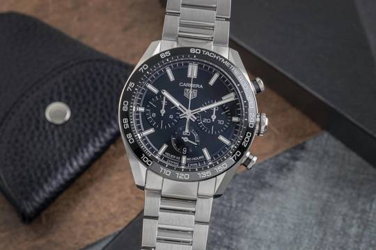  TAG Heuer Carrera Chronograph Automatik Herrenuhr CBN2A1B.BA0643 B&P 2020 