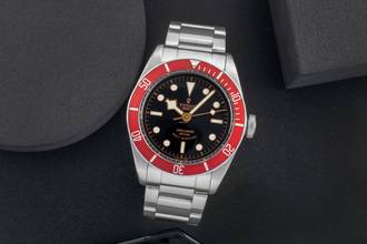 Thumbnail von Tudor Black Bay Heritage Black Bay Smiley Dial Automatik Herrenuhr Ref. 79220R