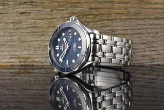 Thumbnail von Omega Seamaster Diver 300 M 41MM Co Axial Blue Ceramic - Full Set 2021