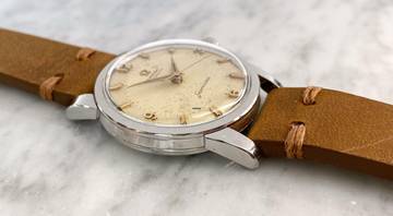 Thumbnail von Omega Seamaster Serviced Seamaster Vintage Automatic Automatik ref 2848 Cream Dial 2848
