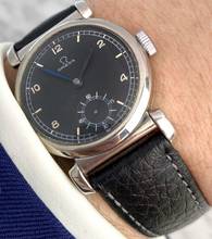 Thumbnail von Omega Classic Scarab Art Deco Vintage Restored Black Dial vintage